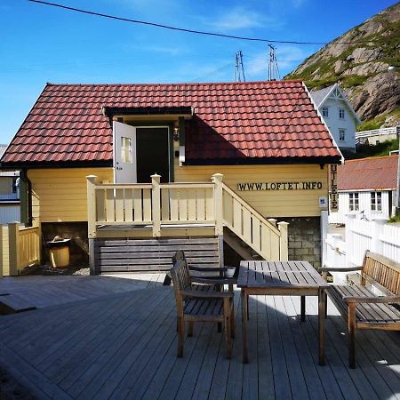 Ferienwohnung Loftet, Nyksund Exterior foto