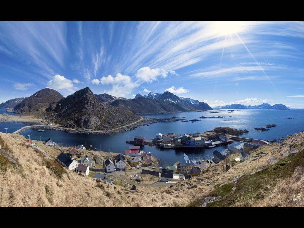 Ferienwohnung Loftet, Nyksund Zimmer foto